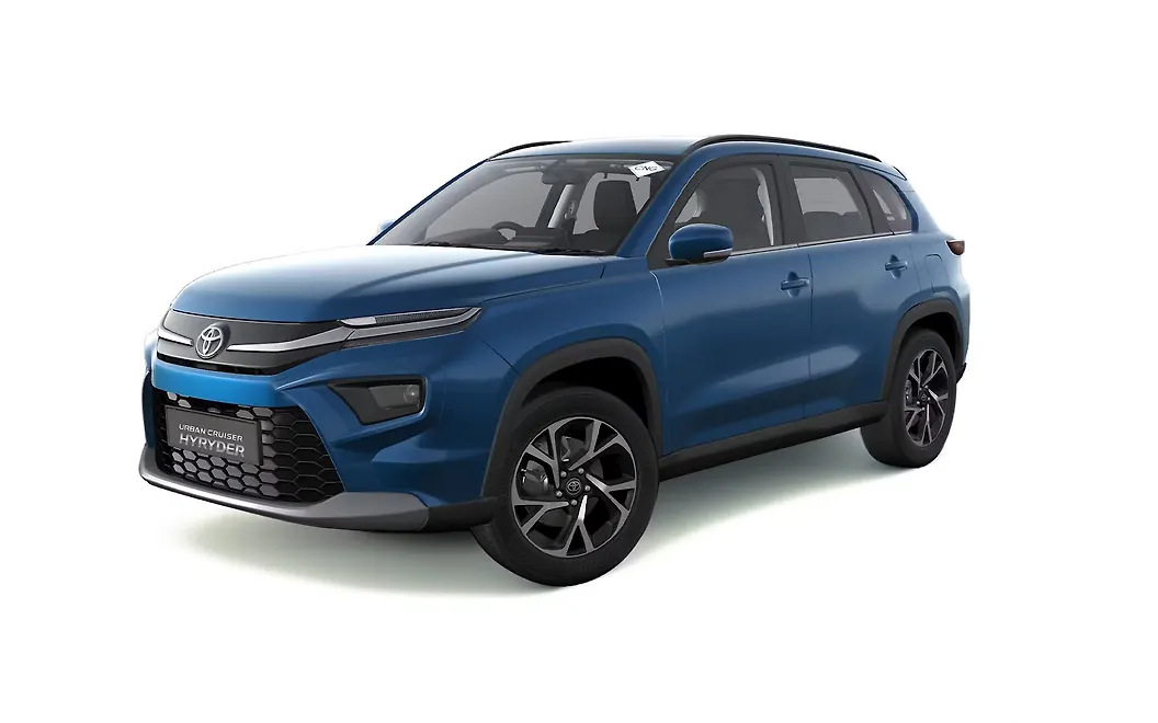 Toyota Urban Cruiser Hyryder Front Left View