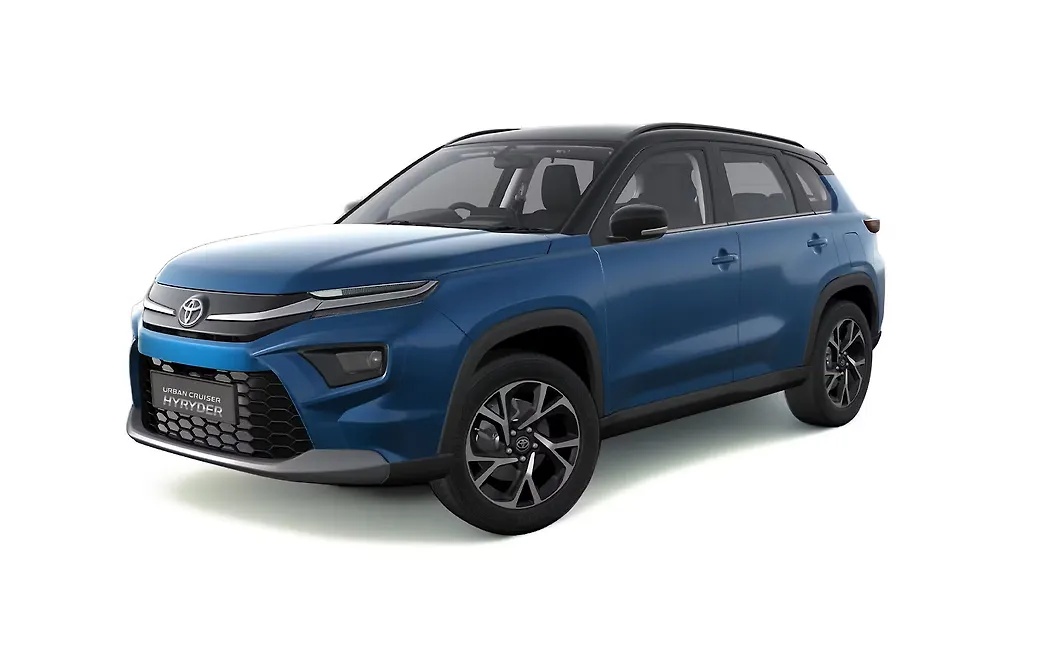 Toyota Urban Cruiser Hyryder Front Left View