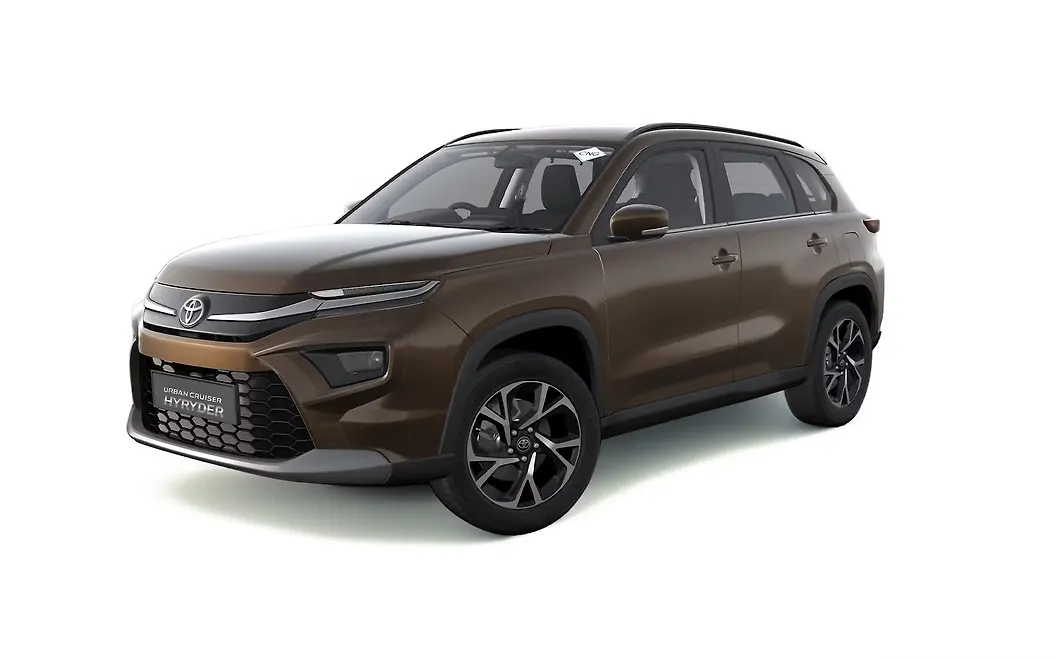 Toyota Urban Cruiser Hyryder Front Left View