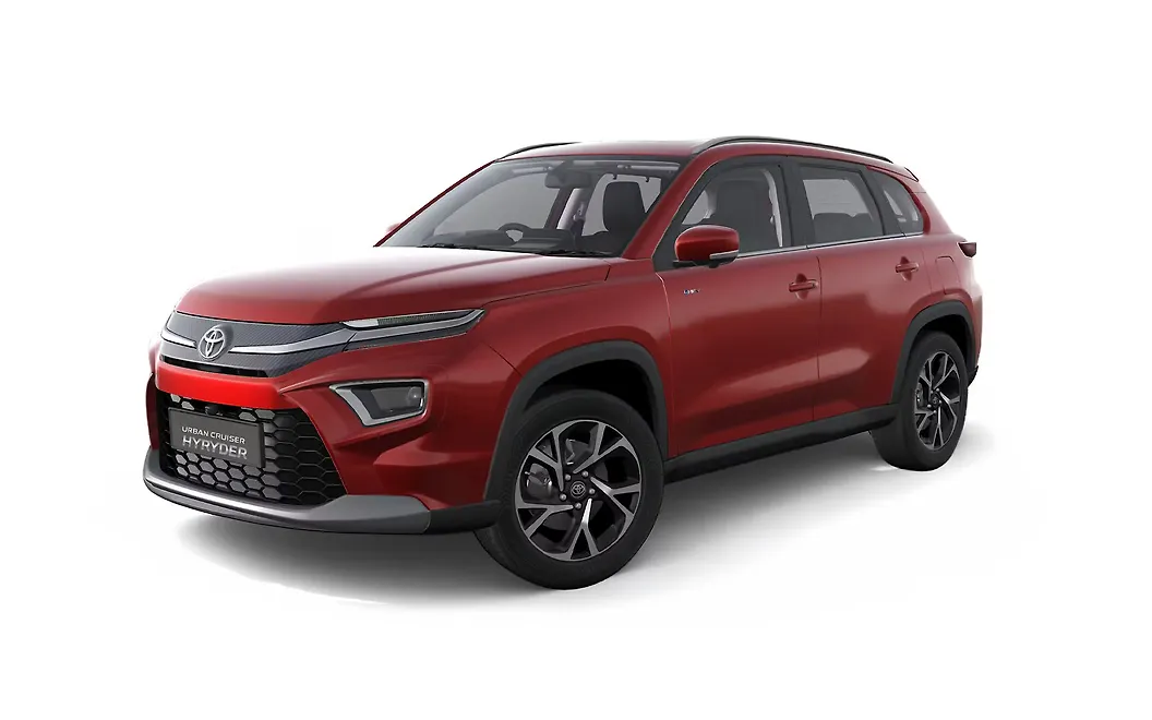 Toyota Urban Cruiser Hyryder Front Left View