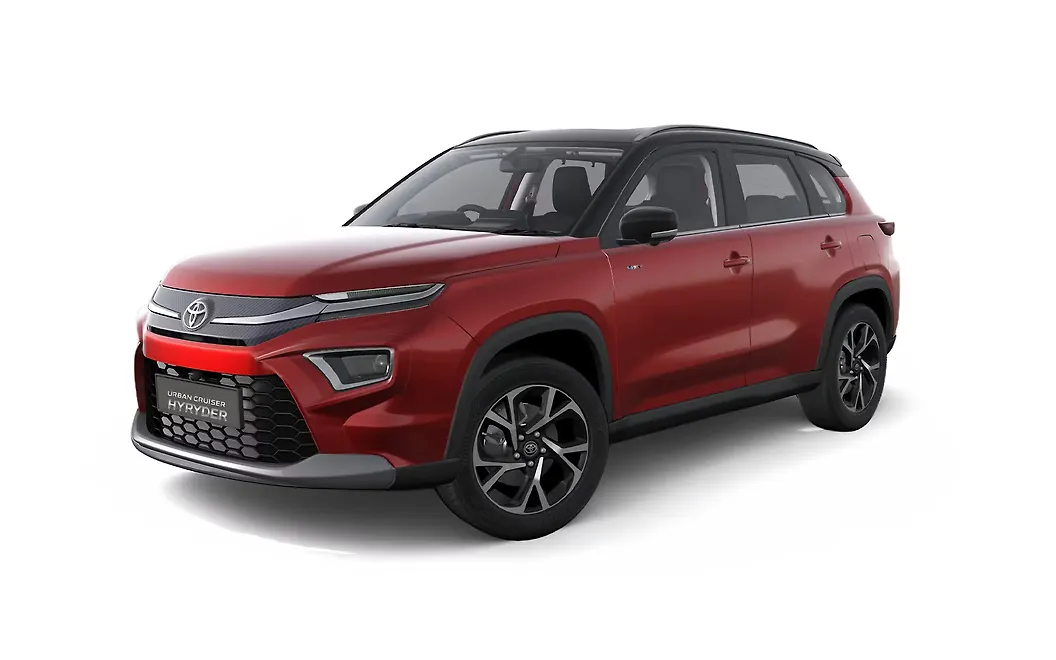 Toyota Urban Cruiser Hyryder Front Left View