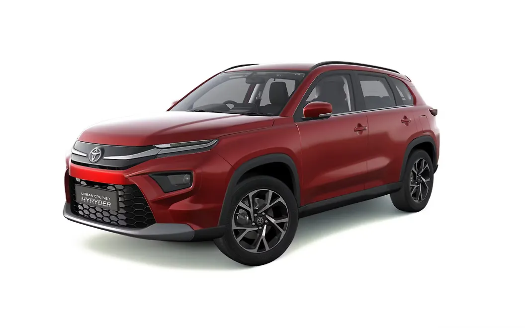 Toyota Urban Cruiser Hyryder Front Left View