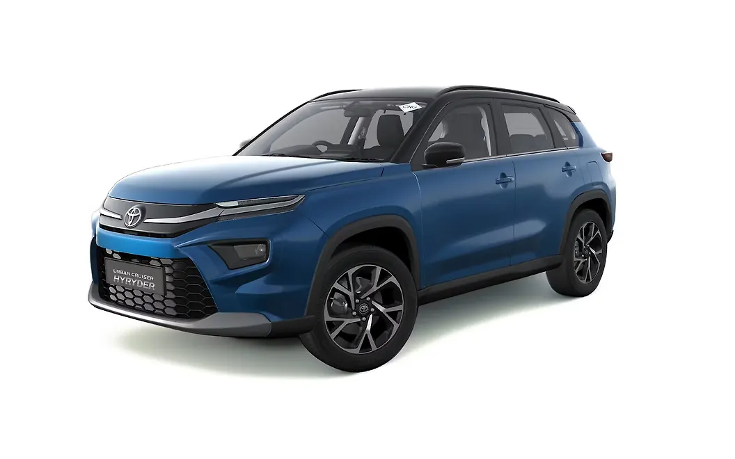Toyota Urban Cruiser Hyryder Front Left View