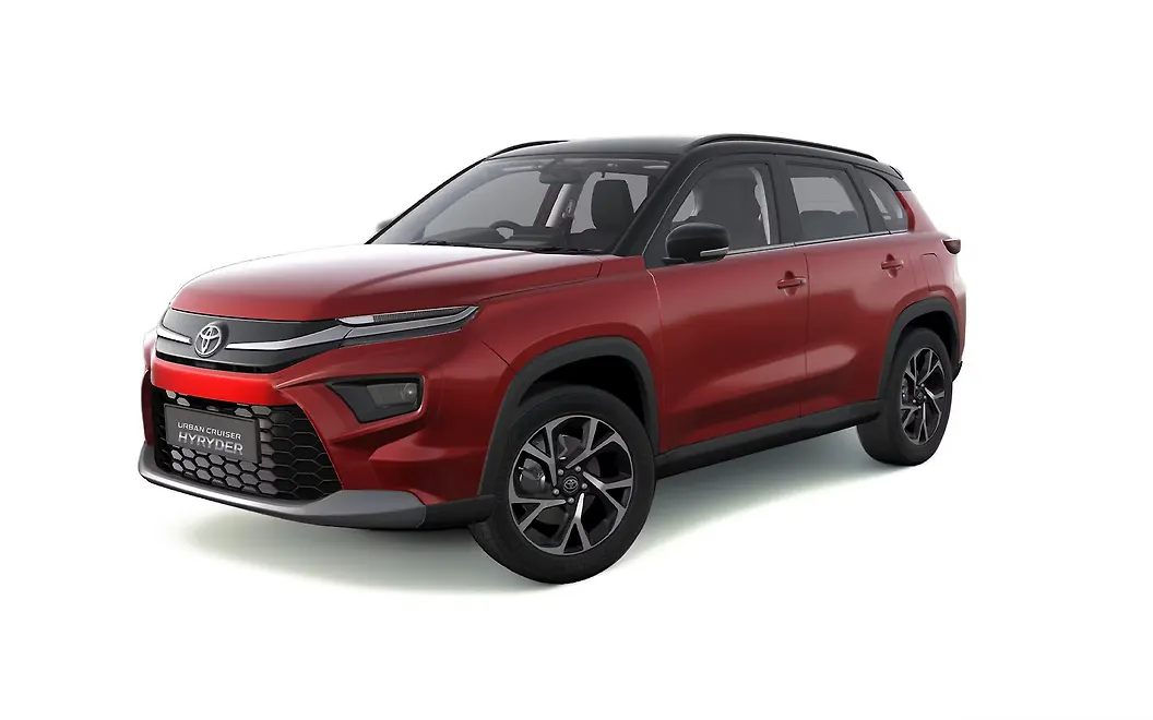 Toyota Urban Cruiser Hyryder Front Left View