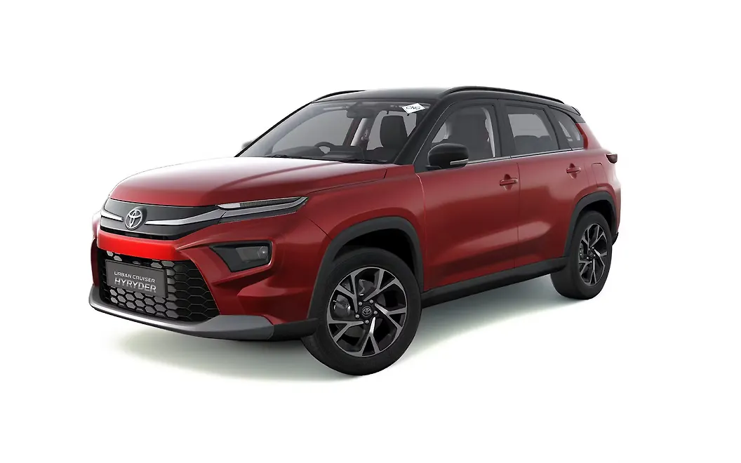 Toyota Urban Cruiser Hyryder Front Left View