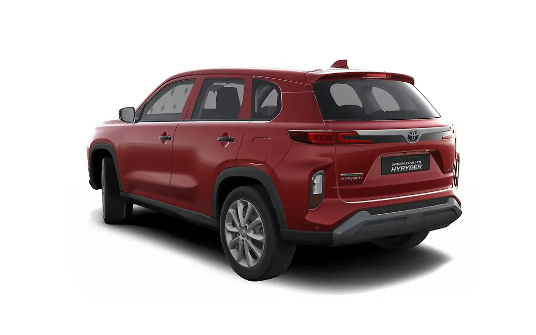 Toyota Urban Cruiser Hyryder Rear Left View