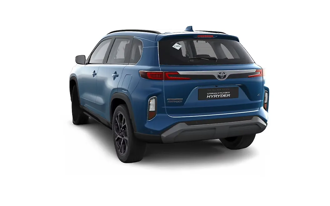 Toyota Urban Cruiser Hyryder Rear Left View