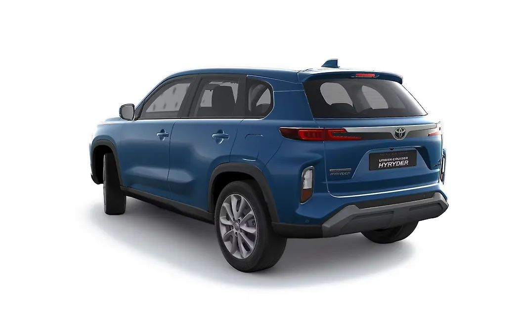 Toyota Urban Cruiser Hyryder Rear Left View