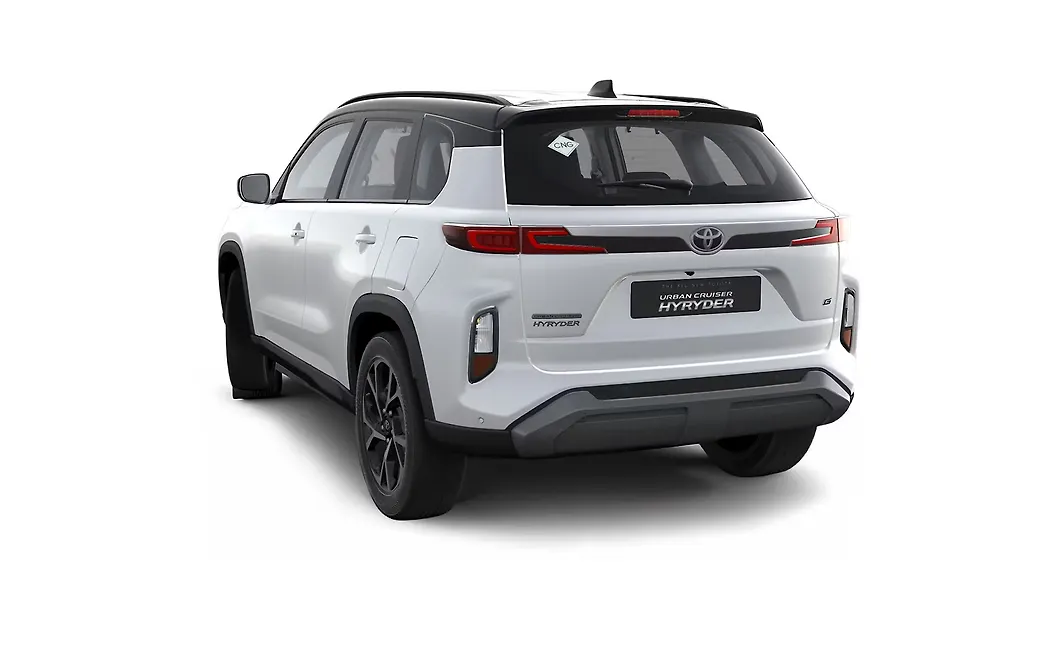 Toyota Urban Cruiser Hyryder Rear Left View