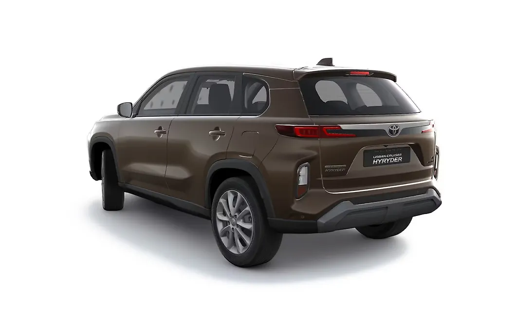 Toyota Urban Cruiser Hyryder Rear Left View