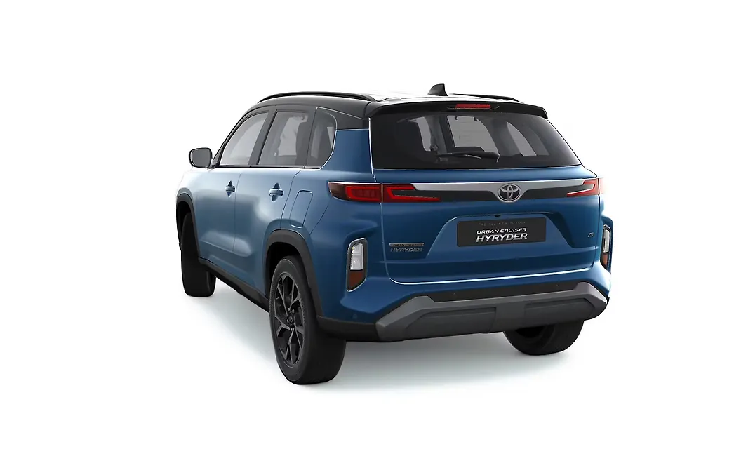 Toyota Urban Cruiser Hyryder Rear Left View