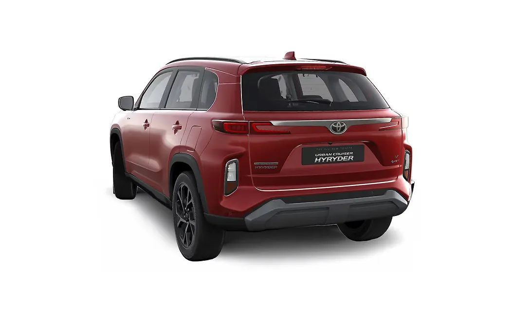 Toyota Urban Cruiser Hyryder Rear Left View