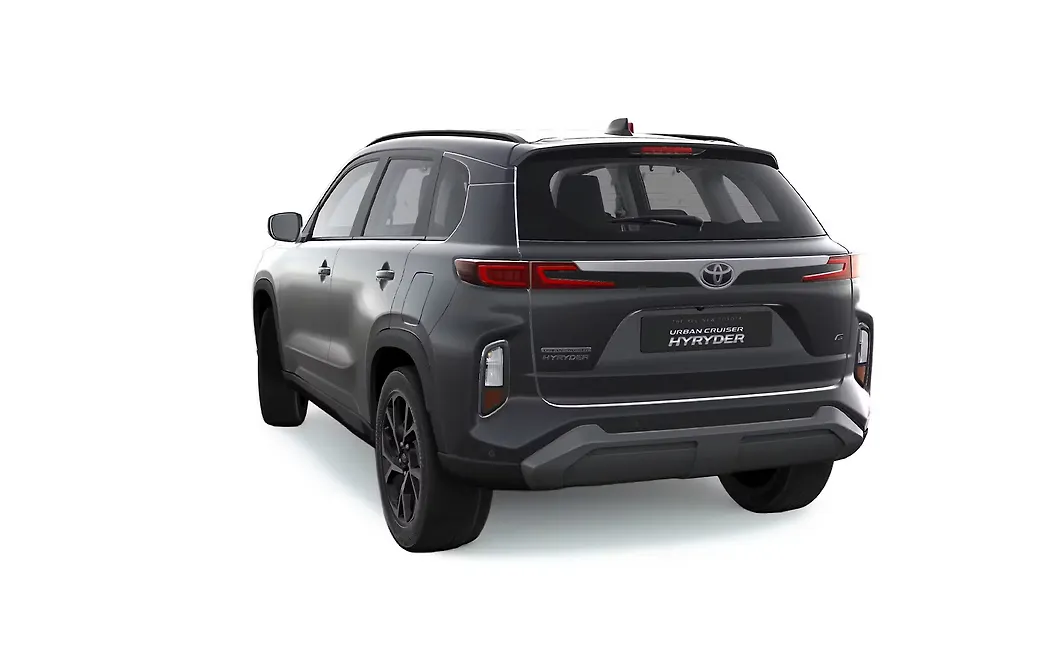 Toyota Urban Cruiser Hyryder Rear Left View