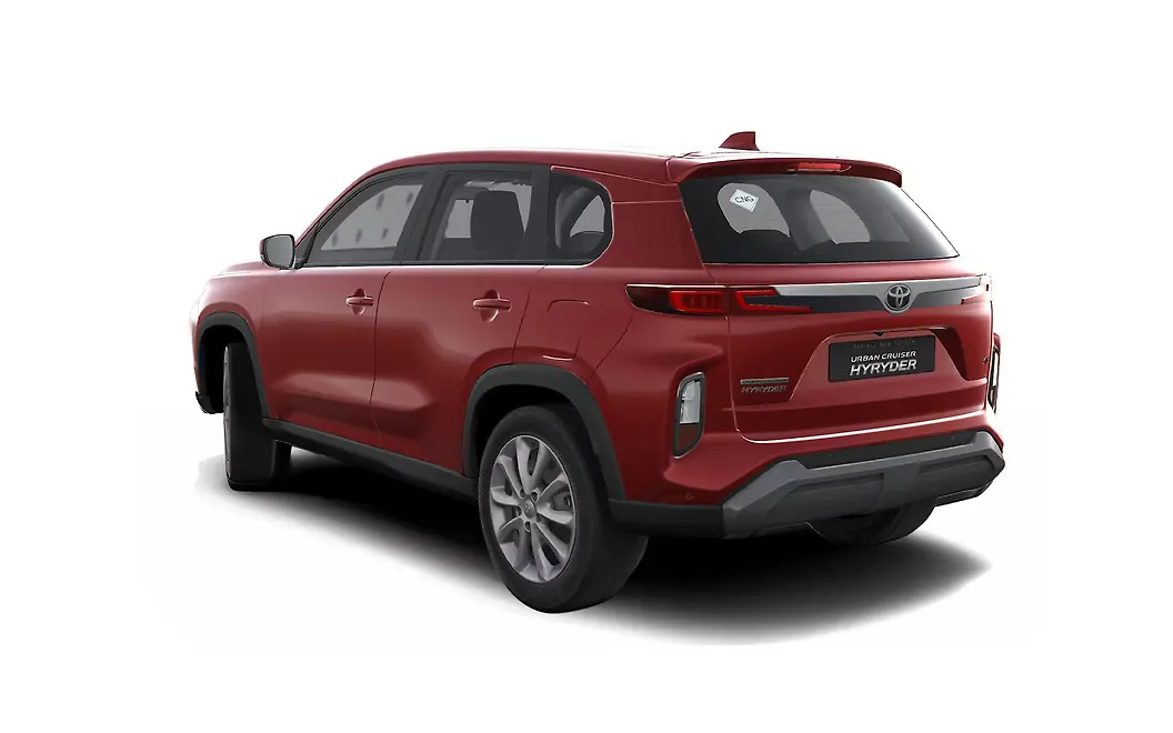 Toyota Urban Cruiser Hyryder Rear Left View