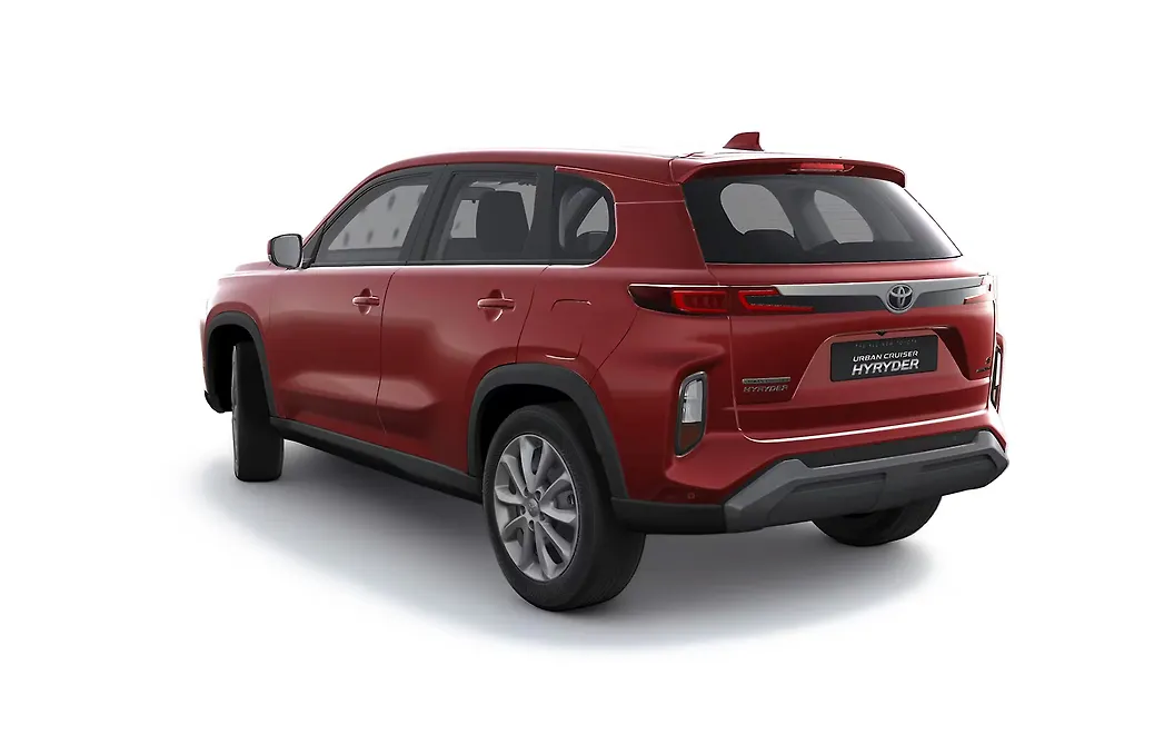 Toyota Urban Cruiser Hyryder Rear Left View