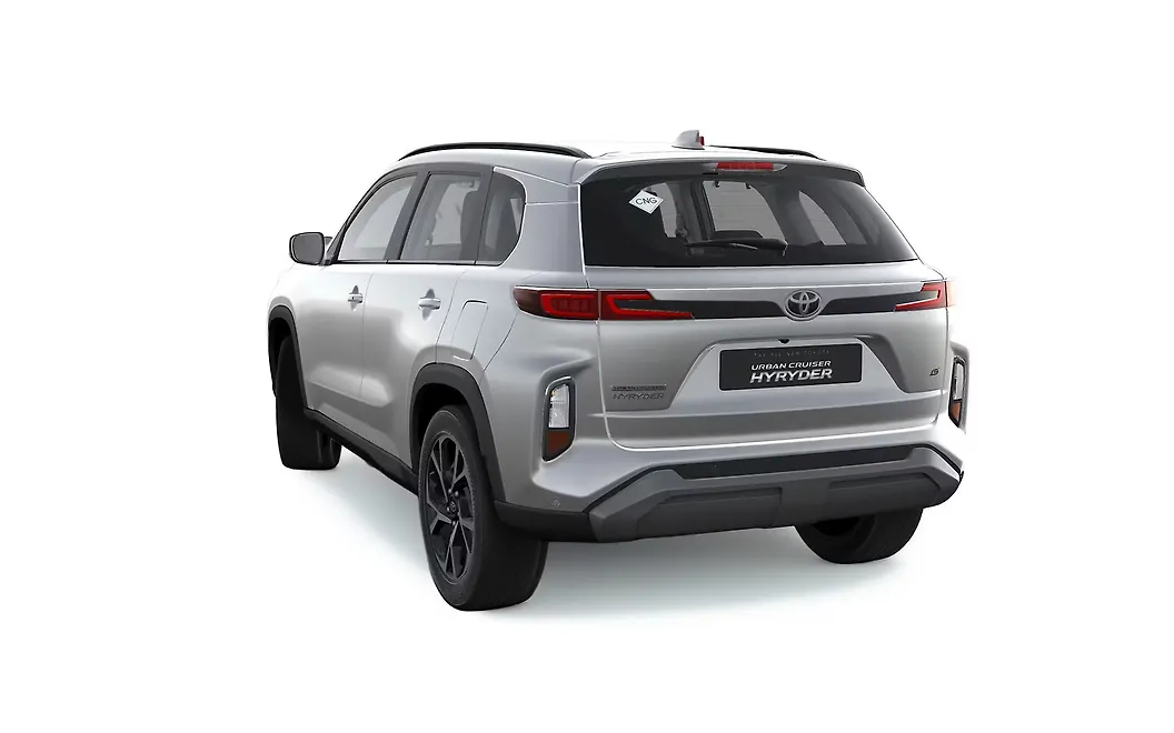 Toyota Urban Cruiser Hyryder Rear Left View