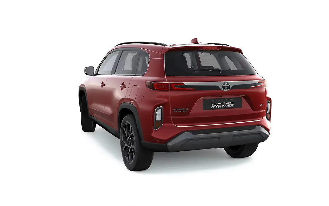 Toyota Urban Cruiser Hyryder Rear Left View