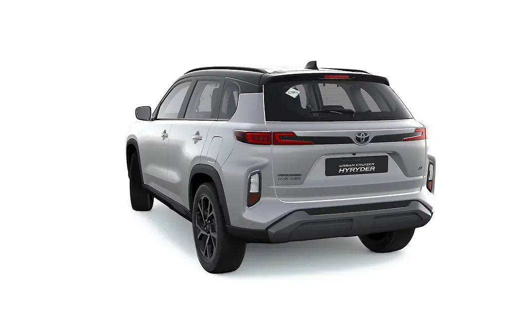 Toyota Urban Cruiser Hyryder Rear Left View