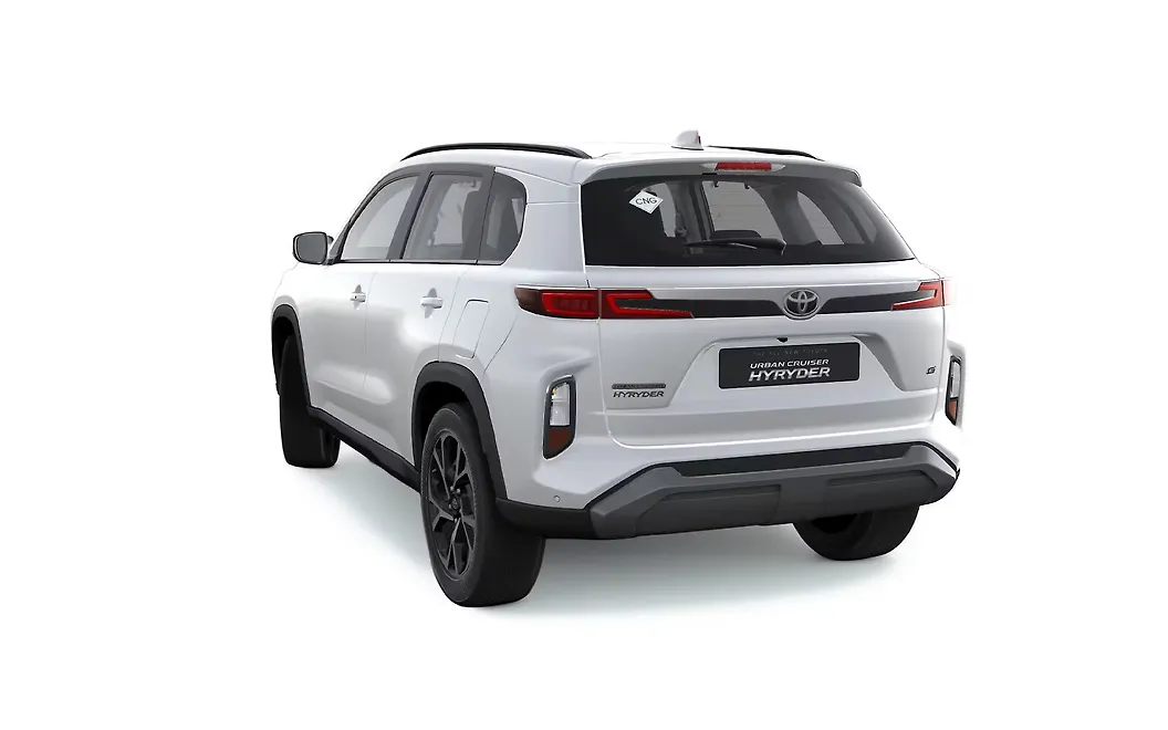 Toyota Urban Cruiser Hyryder Rear Left View