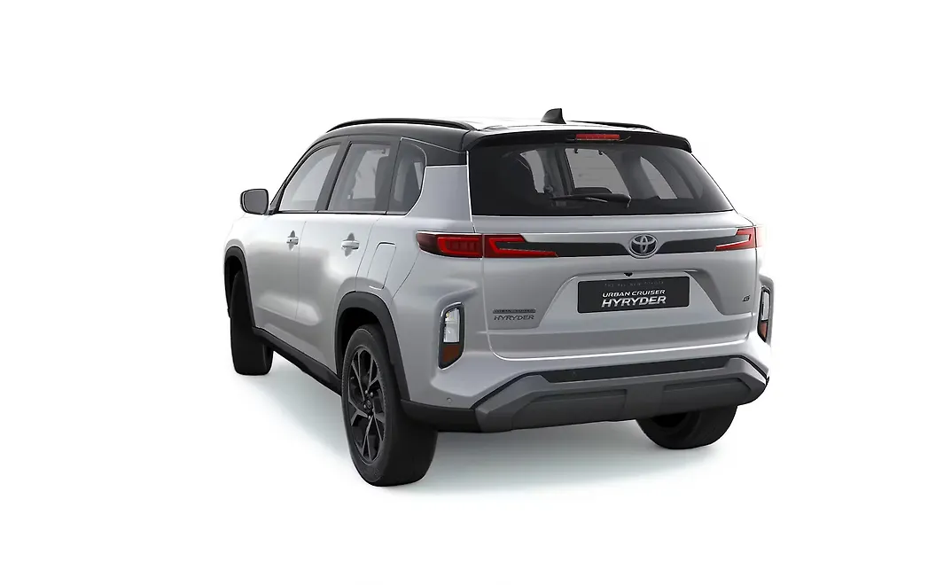 Toyota Urban Cruiser Hyryder Rear Left View