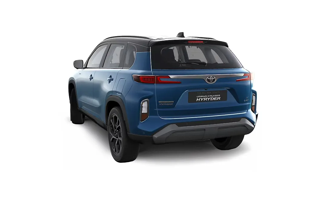 Toyota Urban Cruiser Hyryder Rear Left View