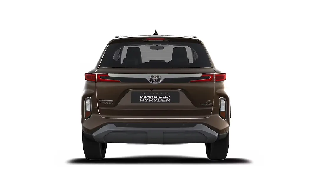 Toyota Urban Cruiser Hyryder Rear View
