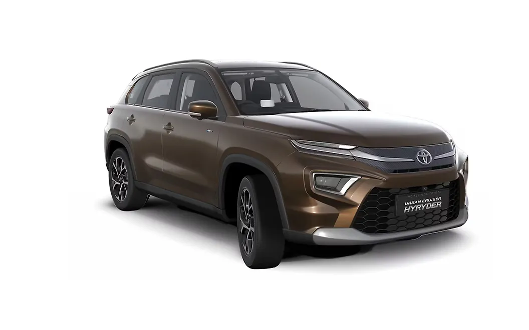 Toyota Urban Cruiser Hyryder Front Right View