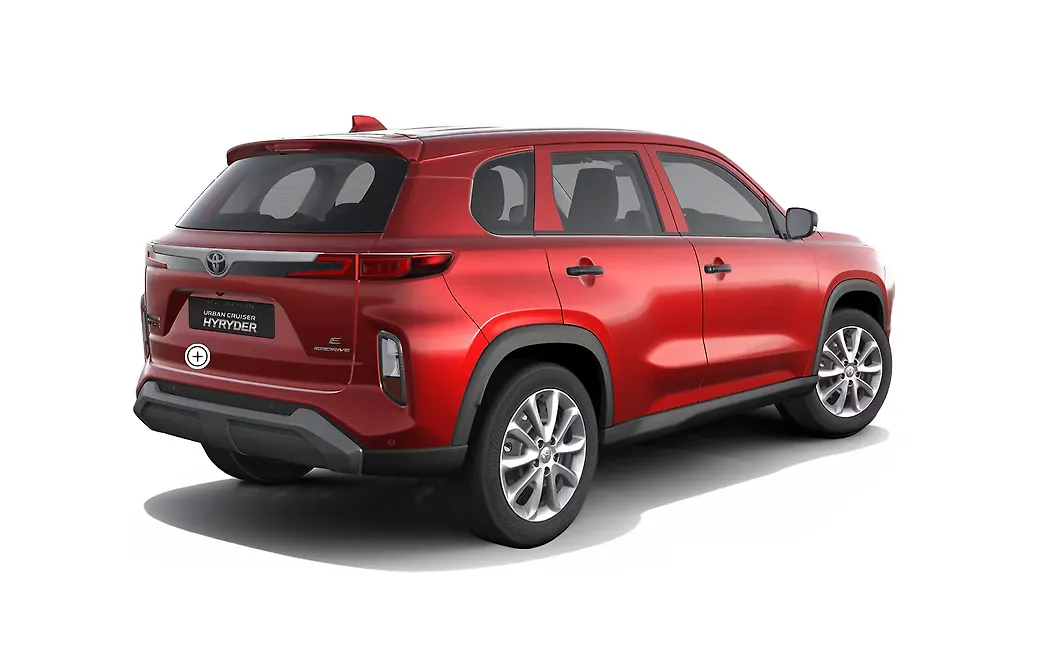 Toyota Urban Cruiser Hyryder Right Rear View