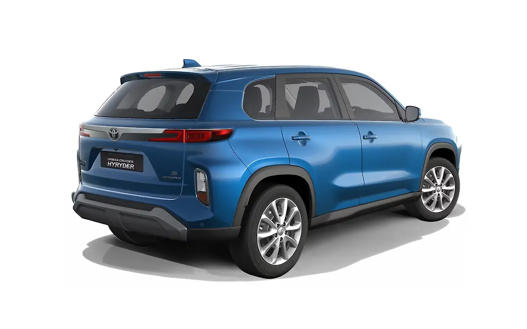 Toyota Urban Cruiser Hyryder Right Rear View