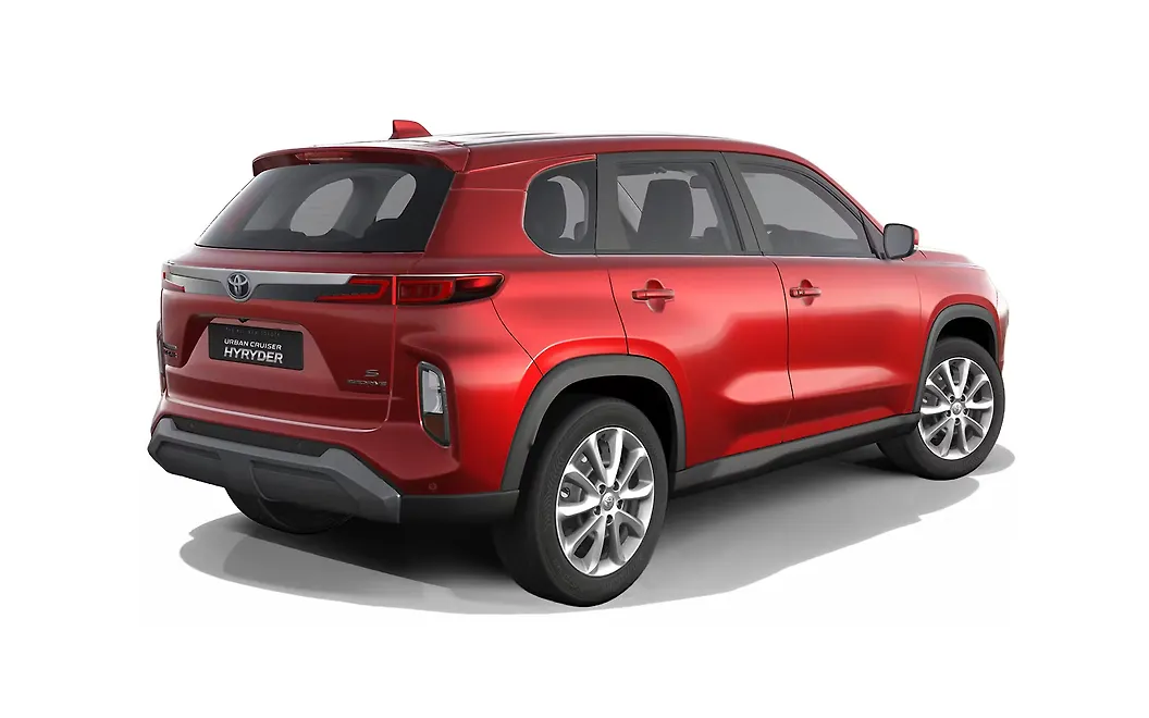 Toyota Urban Cruiser Hyryder Right Rear View
