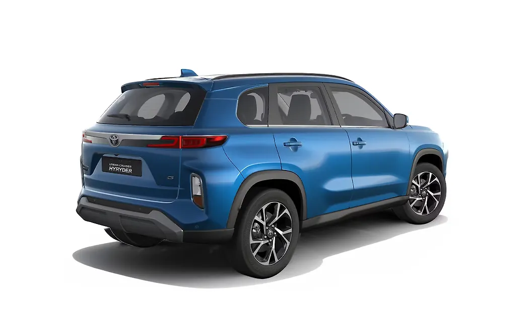 Toyota Urban Cruiser Hyryder Right Rear View