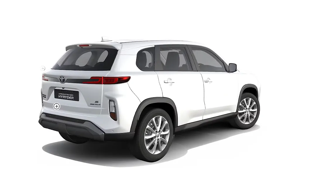 Toyota Urban Cruiser Hyryder Right Rear View