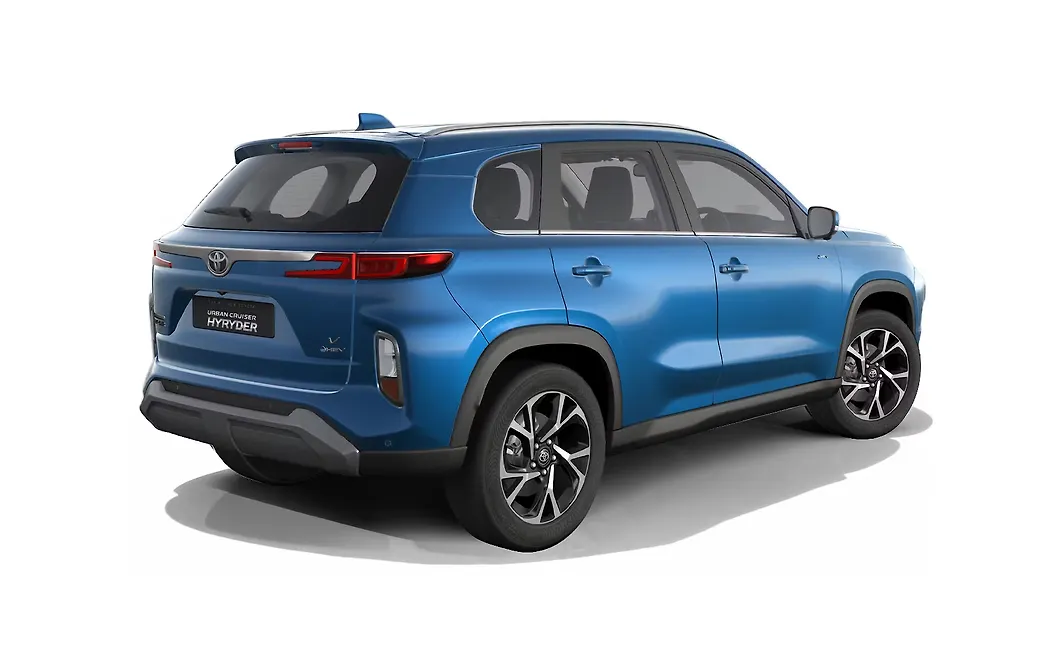 Toyota Urban Cruiser Hyryder Right Rear View