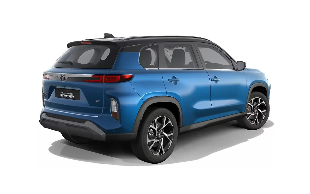 Toyota Urban Cruiser Hyryder Right Rear View