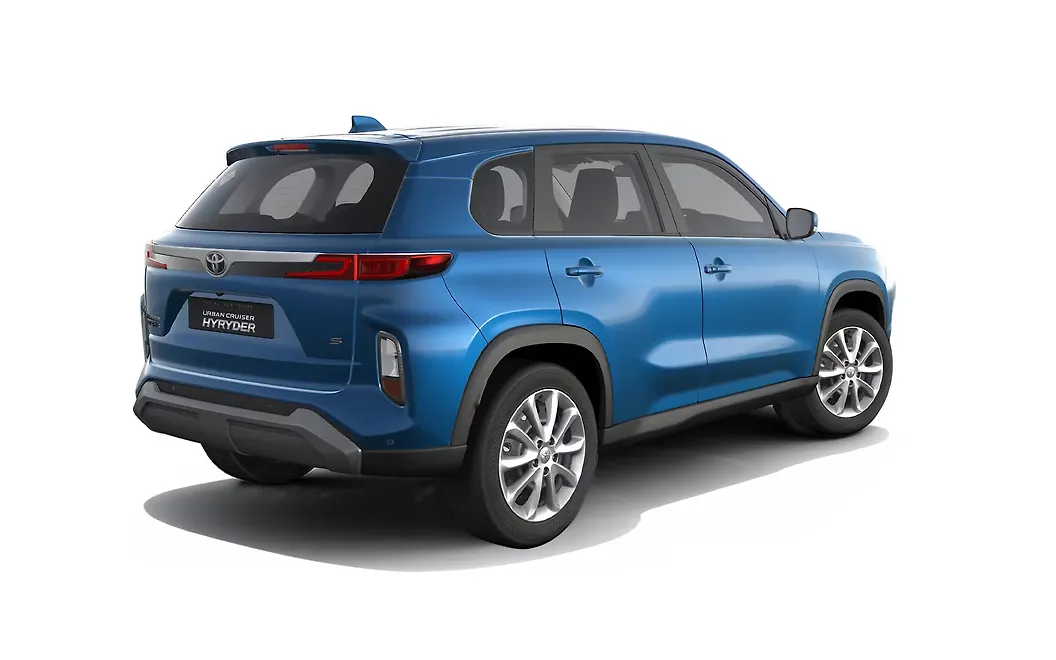 Toyota Urban Cruiser Hyryder Right Rear View