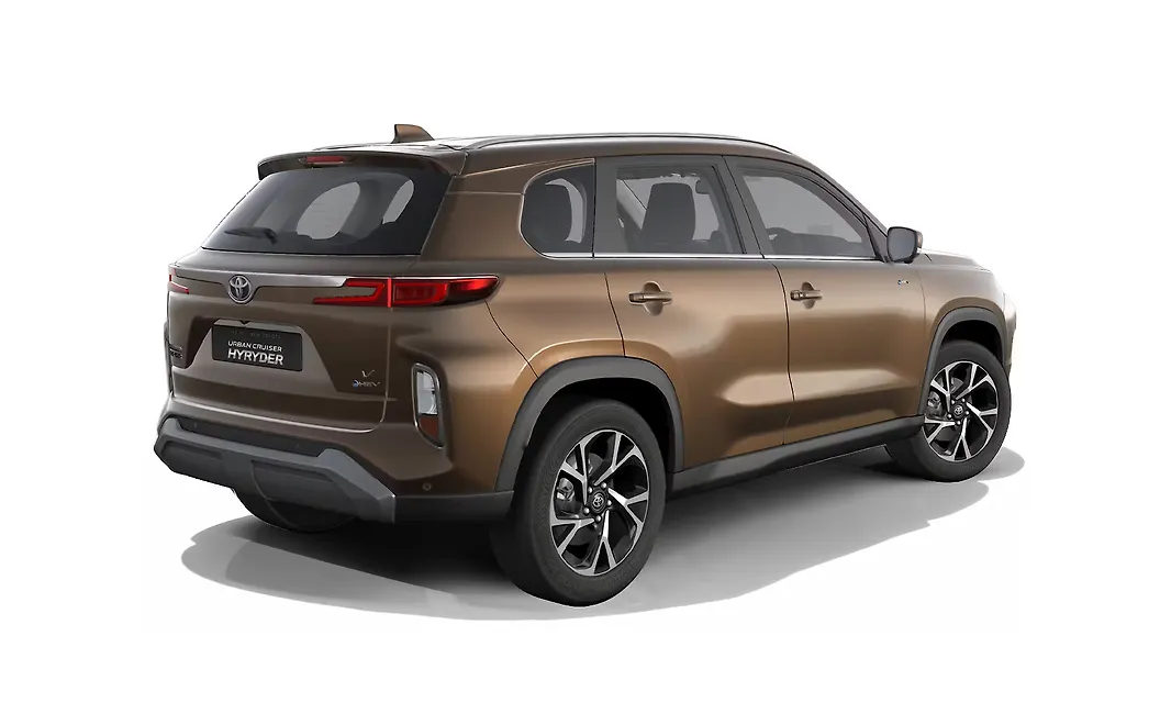 Toyota Urban Cruiser Hyryder Right Rear View