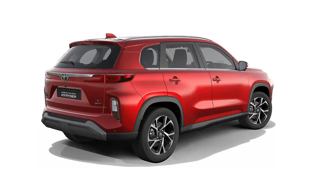 Toyota Urban Cruiser Hyryder Right Rear View