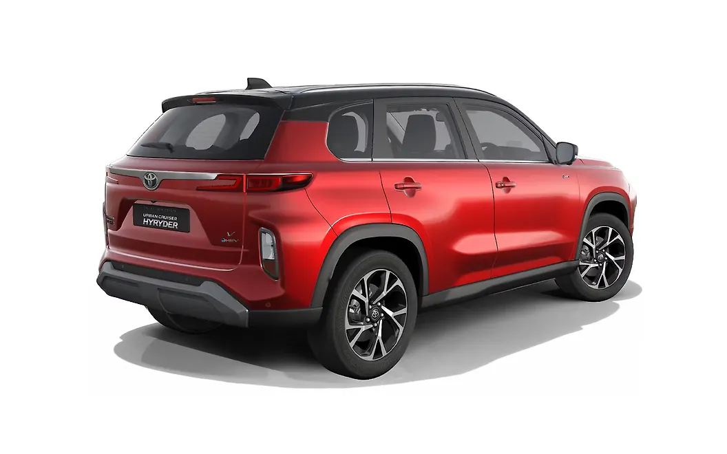 Toyota Urban Cruiser Hyryder Right Rear View