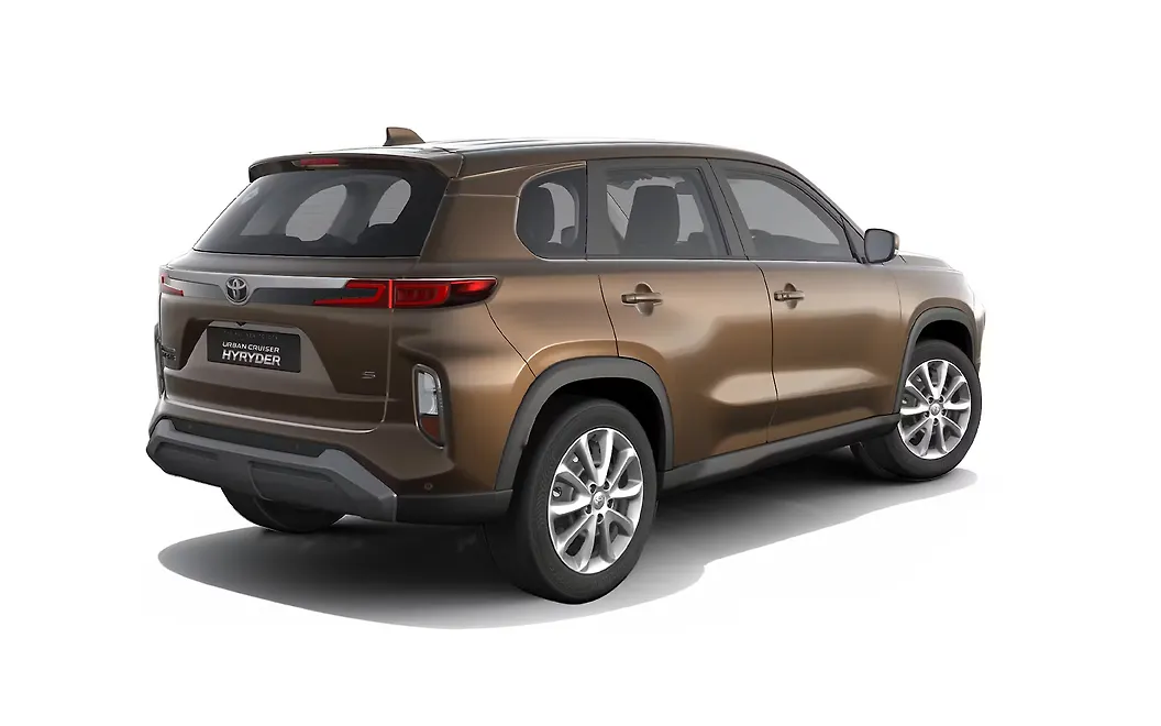 Toyota Urban Cruiser Hyryder Right Rear View
