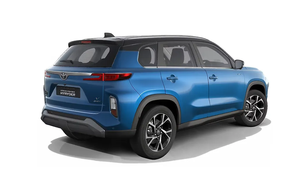 Toyota Urban Cruiser Hyryder Right Rear View