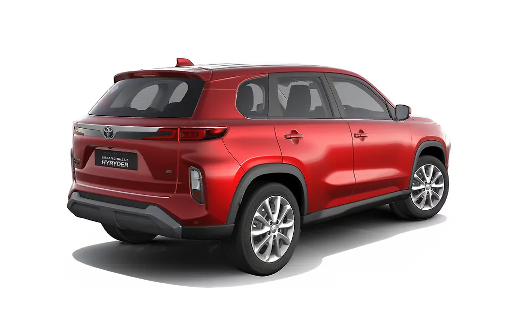 Toyota Urban Cruiser Hyryder Right Rear View