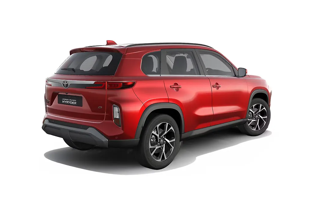 Toyota Urban Cruiser Hyryder Right Rear View