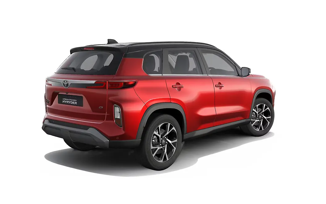 Toyota Urban Cruiser Hyryder Right Rear View