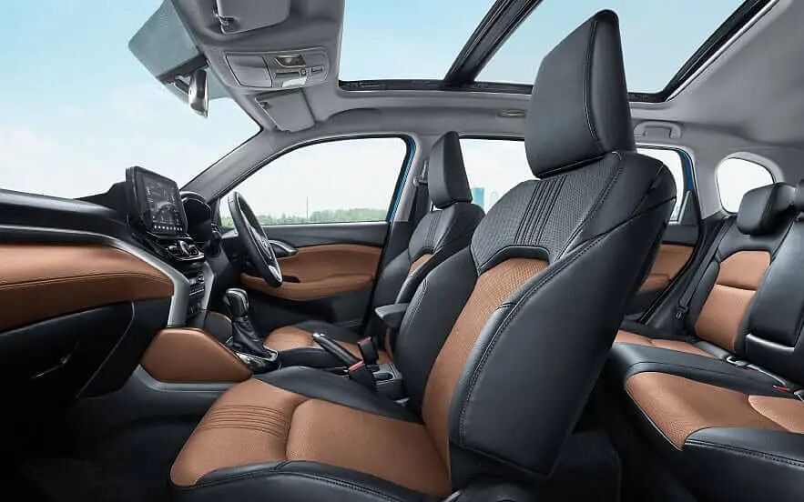 Toyota Urban Cruiser Hyryder Front Seats