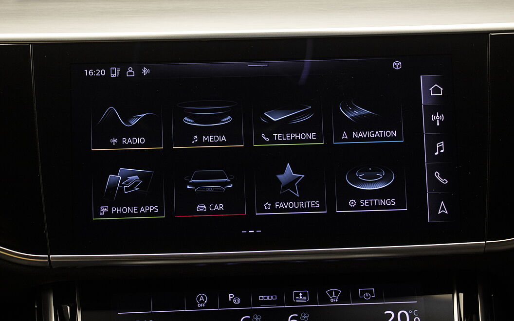 Audi A8 L Infotainment Display
