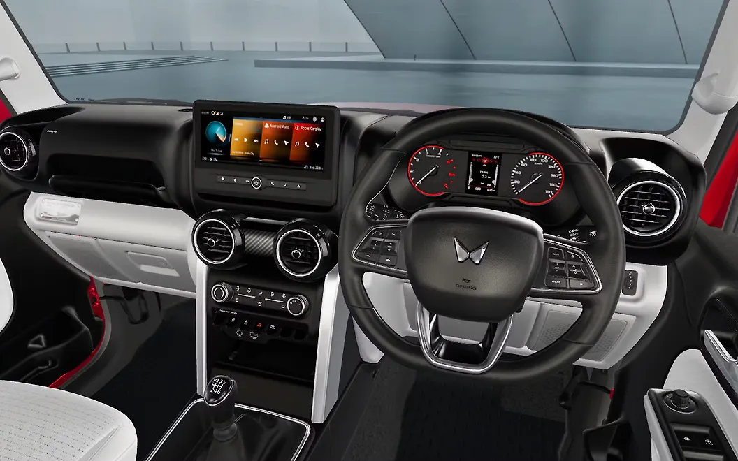 Mahindra Thar Roxx DashBoard