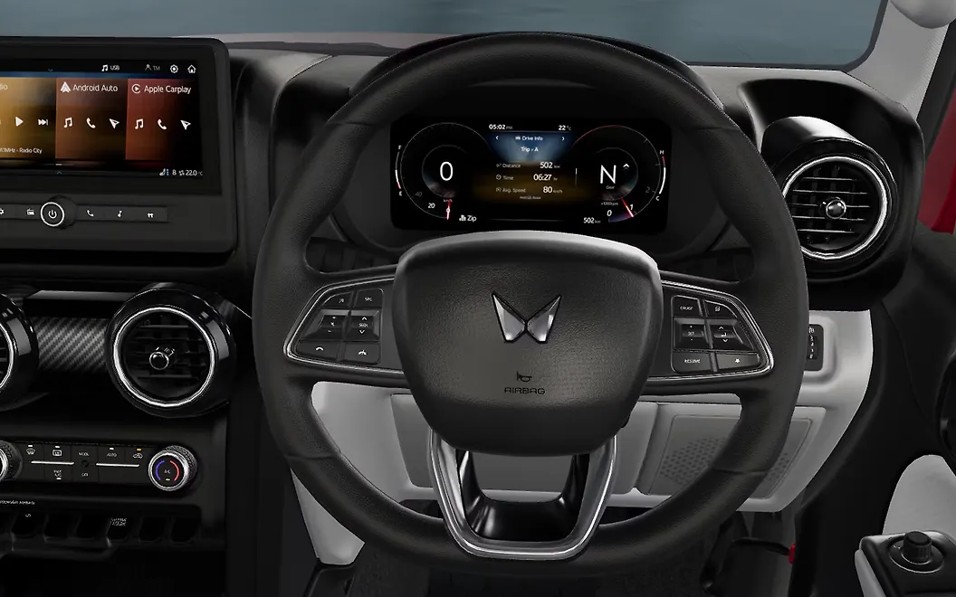 Mahindra Thar Roxx Steering