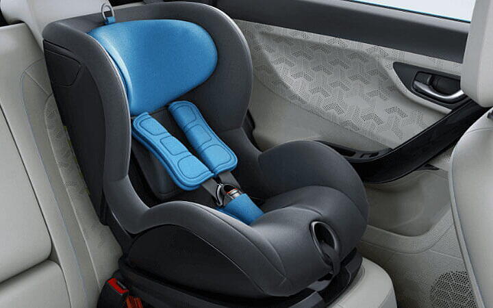 Tata Nexon EV Prime Child Seat Mounting Point