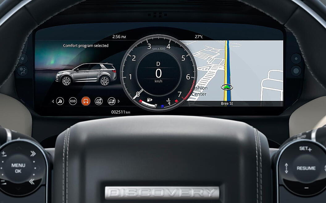 Land Rover Discovery Sport Dashbaord Display