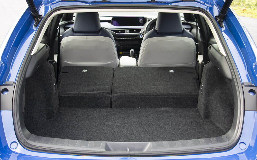 Lexus UX 300e Bootspace with Folded Seats